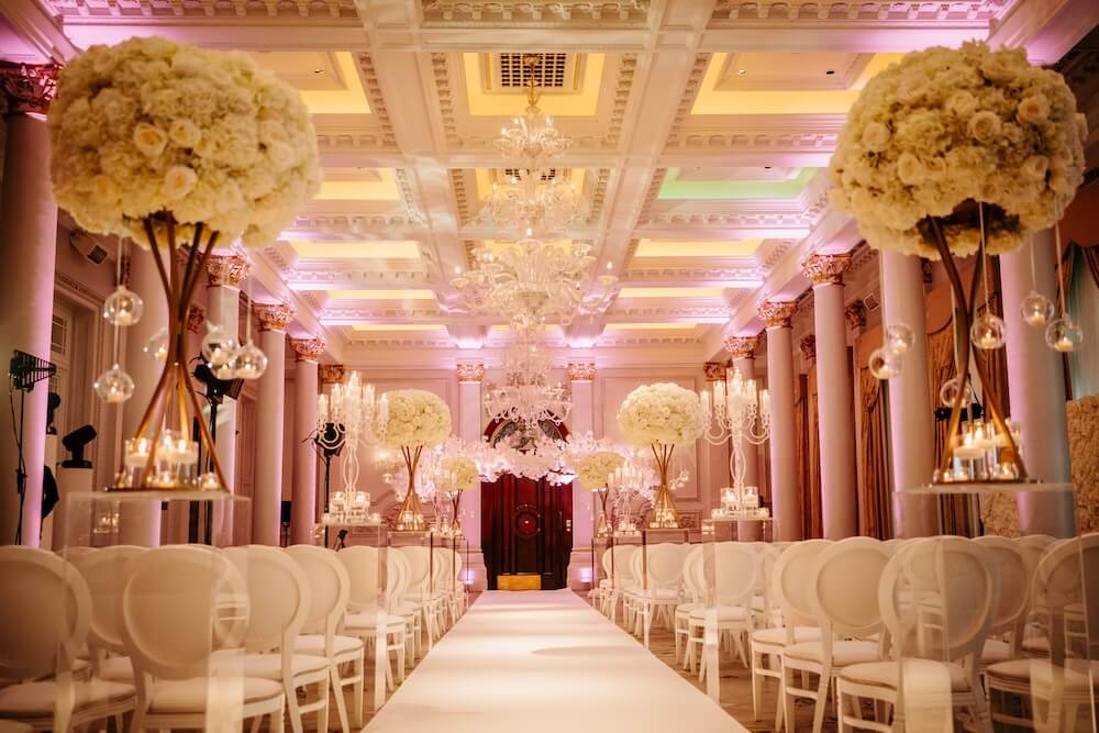 The Grand Ballroom The Langham, London - Weddings By Mary & Pure Image Photography
