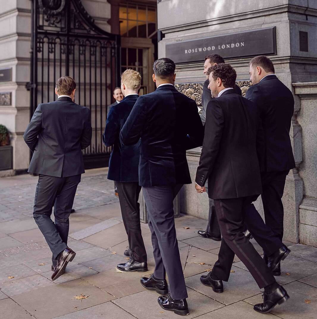 A Stylish Rosewood London Wedding - Weddings By Mary